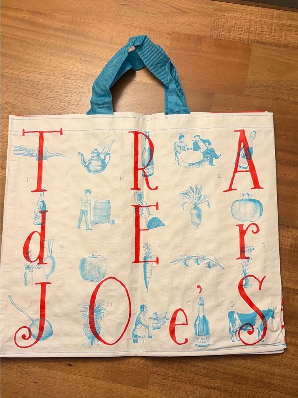 Trader Joe’s “Hold the Bottles” Reusable Tote Bag